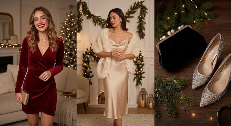 21 Best Christmas Party Outfits 2025 to Sparkle Through the Holidays