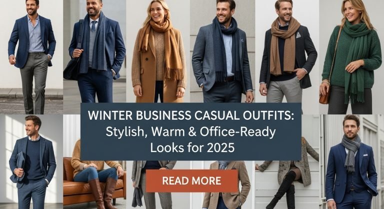Winter Business Casual Outfits Stylish, Warm & Office-Ready Looks for 2025