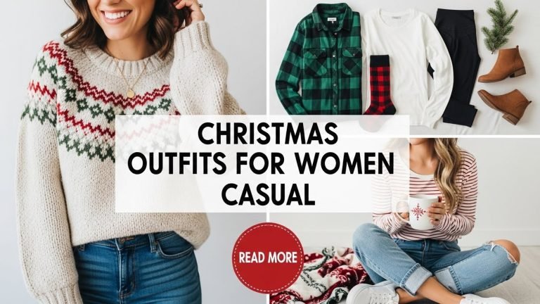 Christmas Outfits for Women Casual Festive Style Without the Fuss