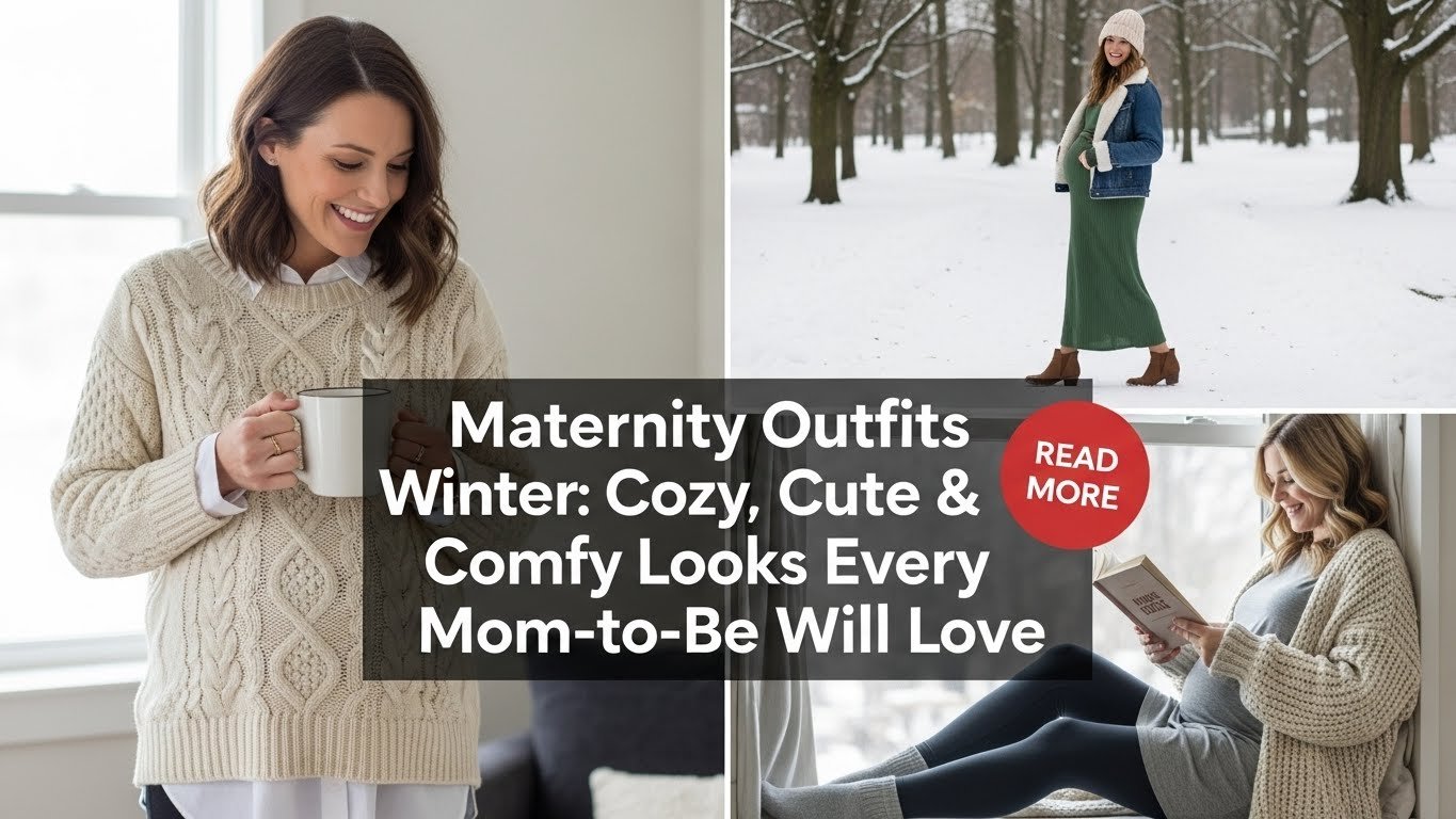 Maternity Outfits Winter Cozy, Cute & Comfy Looks Every Mom-to-Be Will Love