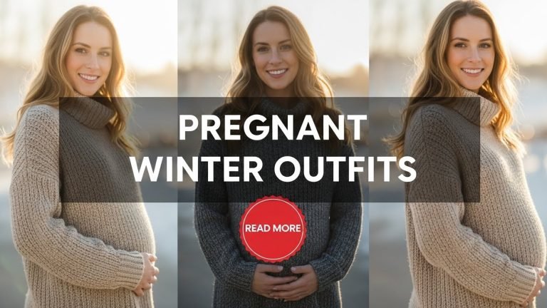 Pregnant Winter Outfits Stay Warm, Stylish, and Comfortable