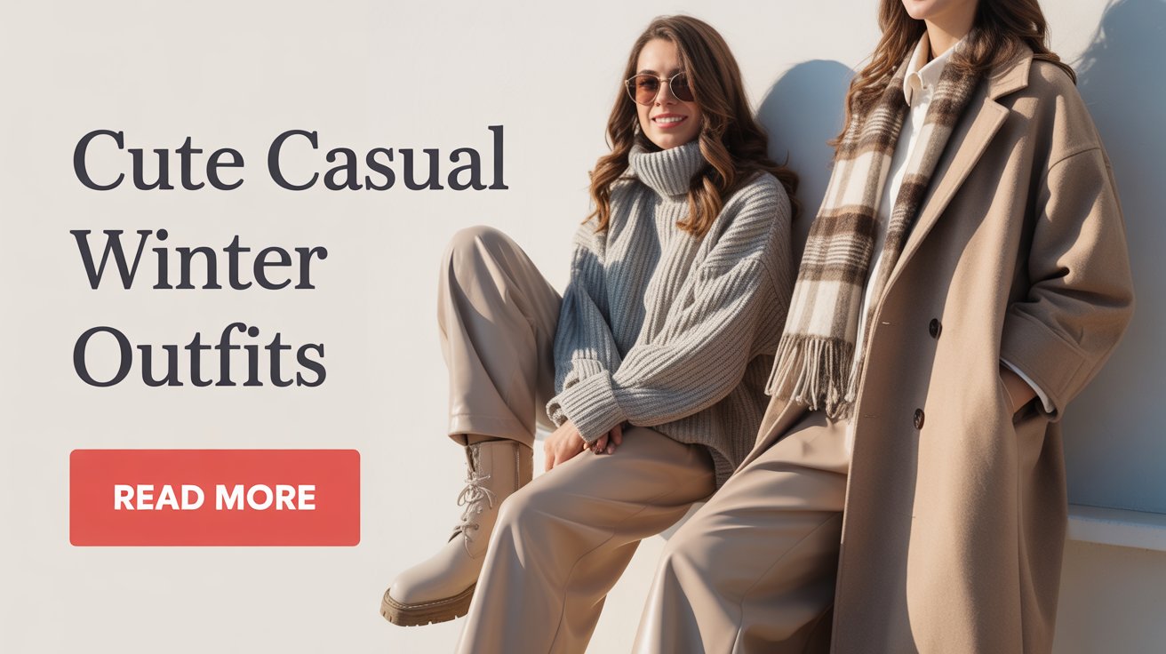 Cute Casual Winter Outfits – Cozy, Stylish Looks for Everyday Cold-Weather Fashion