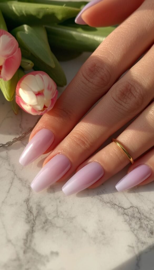 Almond Gel Nails The Most Flattering Shape for Spring
