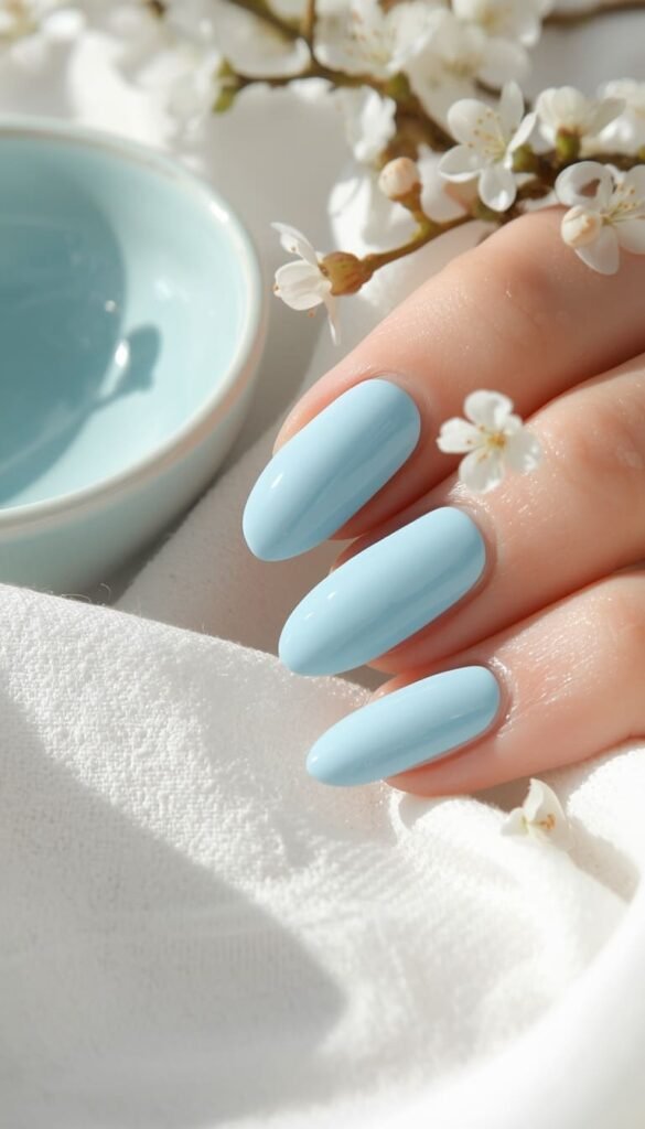 Blue Pastel Nail Ideas — Baby Blue, Robin Egg and Beyond