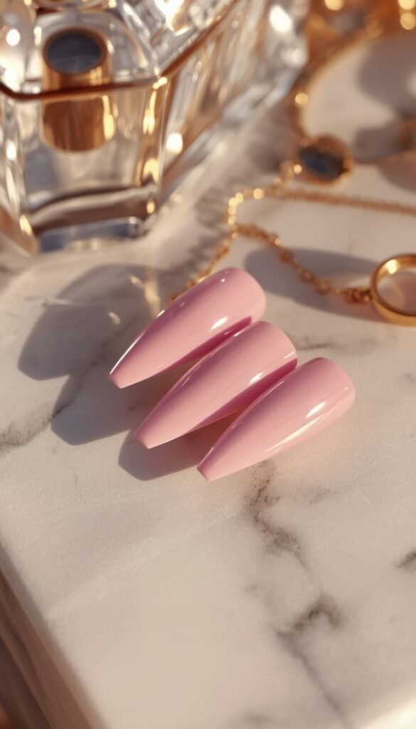 Chrome Pastel Nails — The Futuristic Twist on a Soft Palette