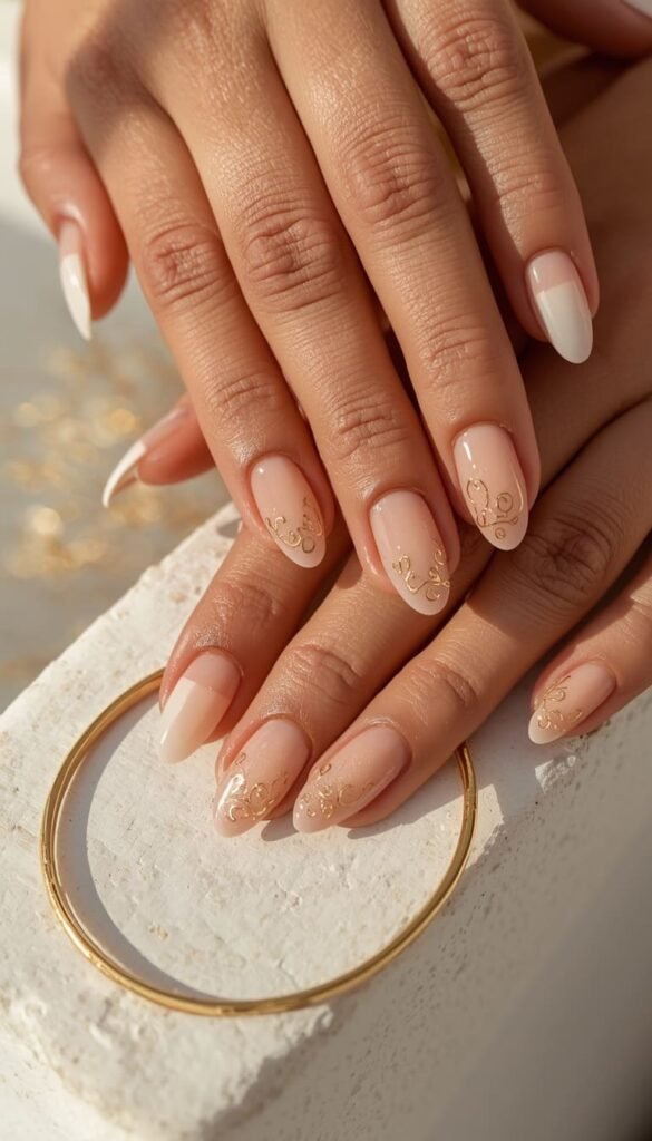 Classy Spring May Nails With Negative Space — Less Is More