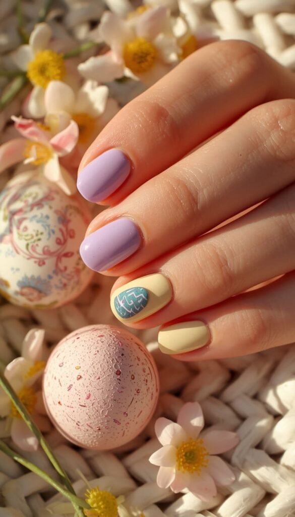Cute Easter Nails — Pastels With a Playful Holiday Spin