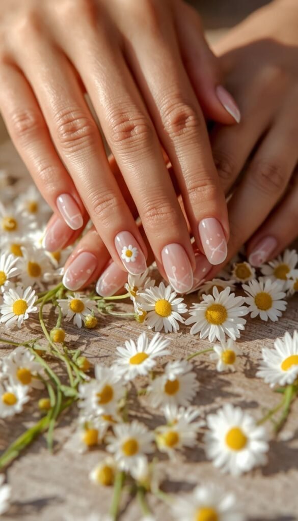 Daisy Nail Designs for May Nails — Cute Classic and Always Fresh