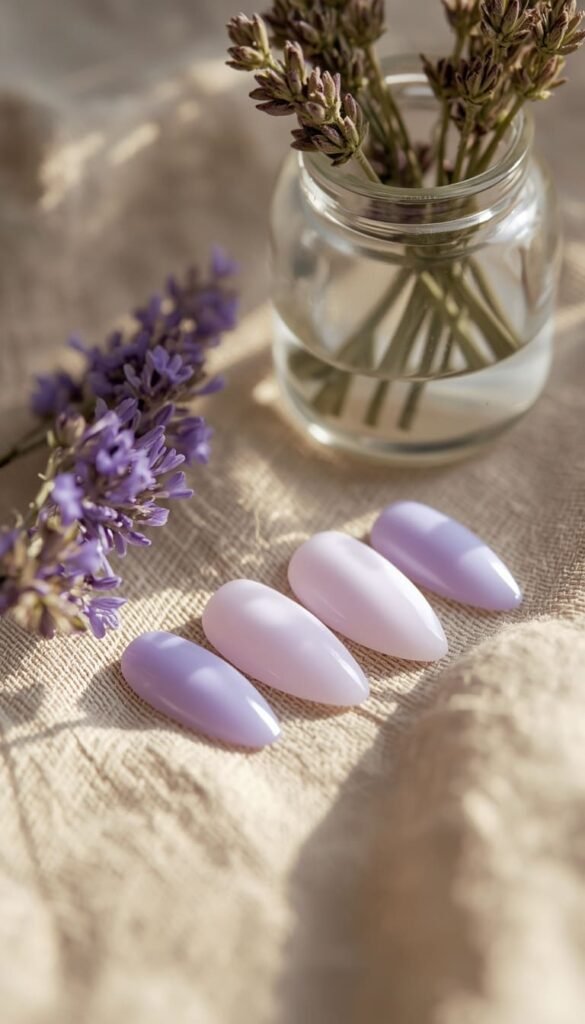 Lavender Milk Nails — The Soft Girl Look Everyone's Requesting