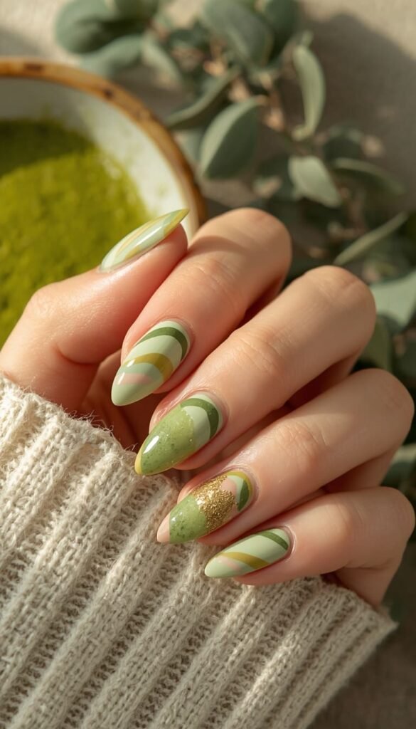 Matcha Green Skittle Set