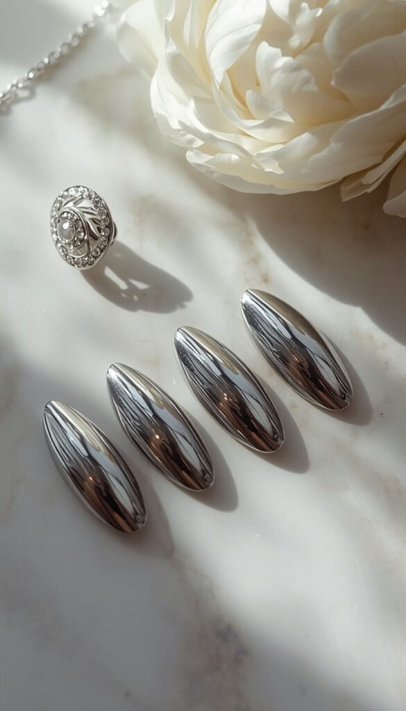 Mirror Chrome Nails Spring High Impact, Zero Effort