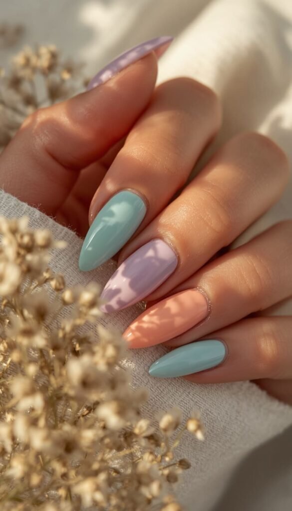 Pastel Gel Nails The Softest Spring Shades Right Now