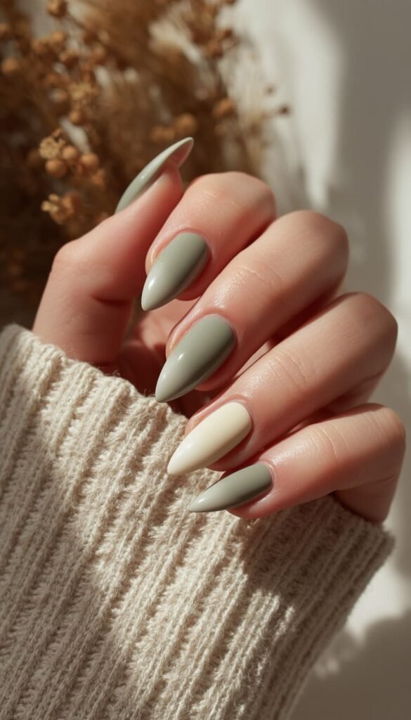 Sage Green Soft Ombré