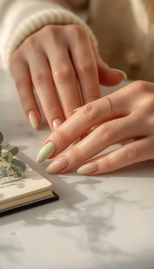 Short Pastel Nails — Proof That Length Doesn't Limit Style