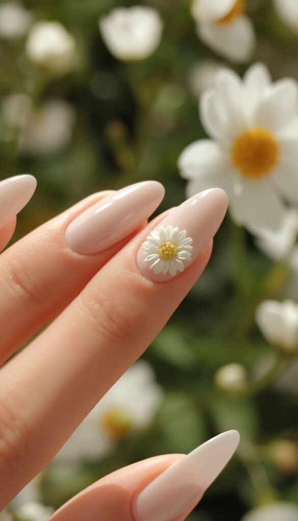 Single Petal Floral Accent One Flower, Maximum Impact