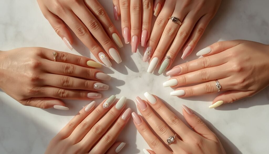 Spring Gel Nails
