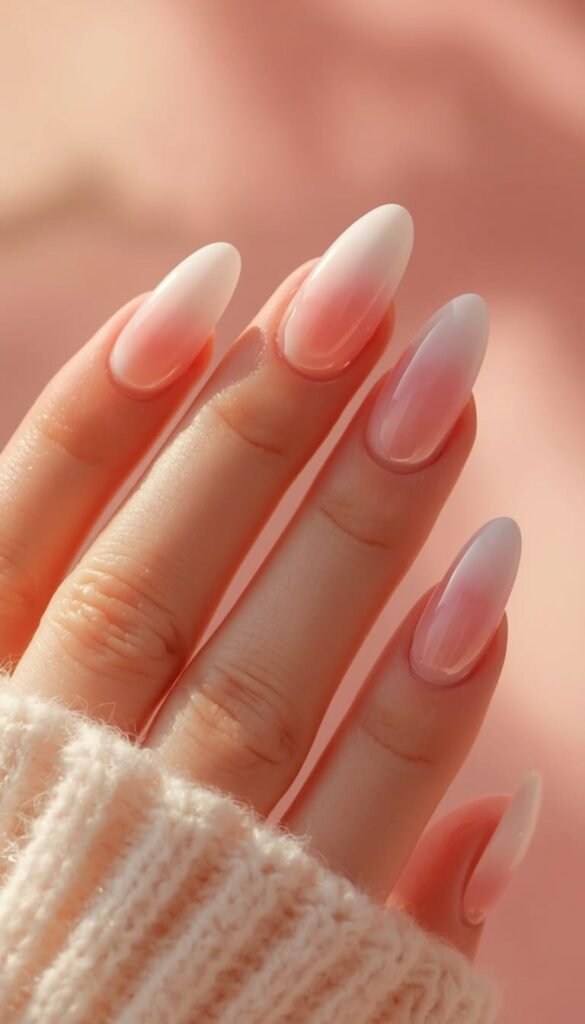 Strawberry Milk Almond Ombré