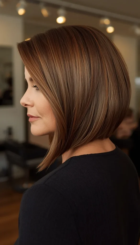 Angled Layered Bob