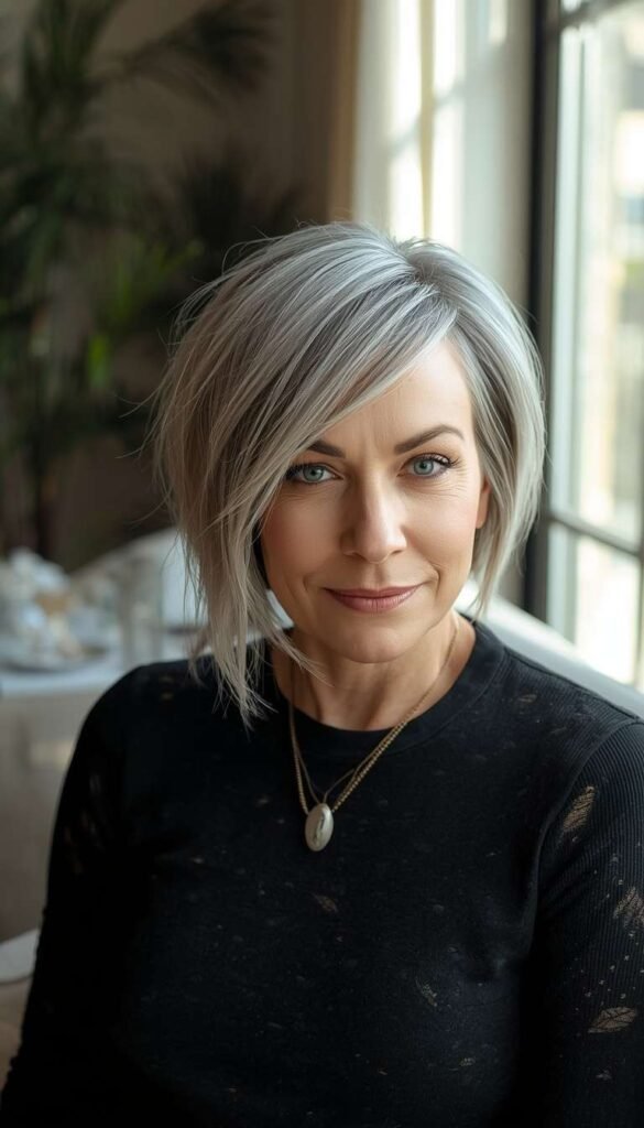  Asymmetrical Bob