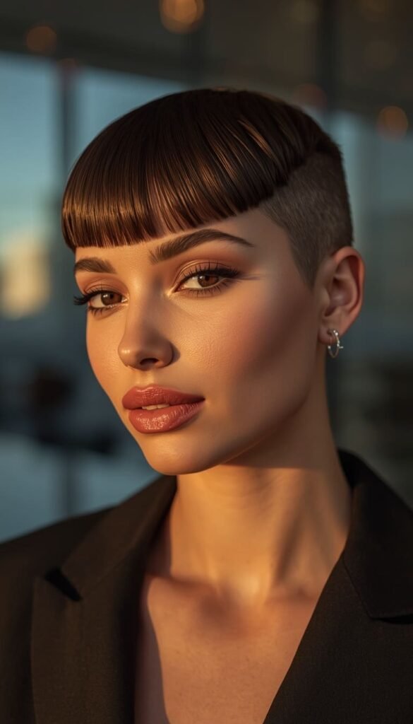 Baby Bangs with Cropped Pixie — The Bold Move with the Biggest Payoff