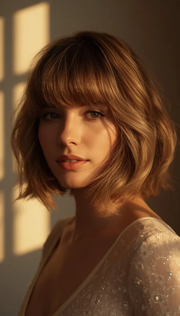 Choppy Bob with Bangs for Fine Hair Frame and Fool the Eye