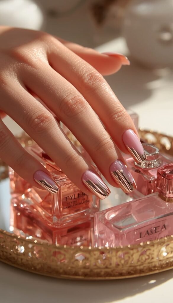 Chrome Pink Tips — For When You Want Chic Not Complicated