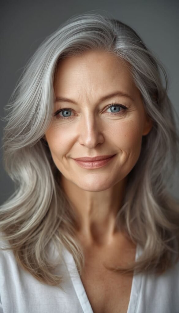 Demi Permanent Color for Soft Gray Coverage Without the Commitment