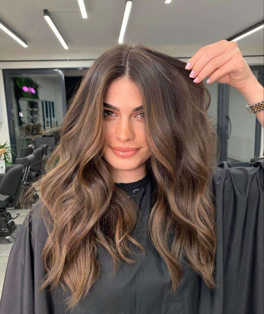 Dimensional Brunette with Babylights