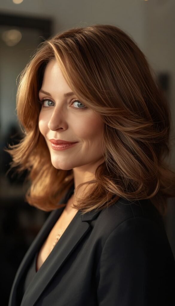 Feathered Haircut for Women Over 50 — The 70s Classic That Is Back and Better Than Ever