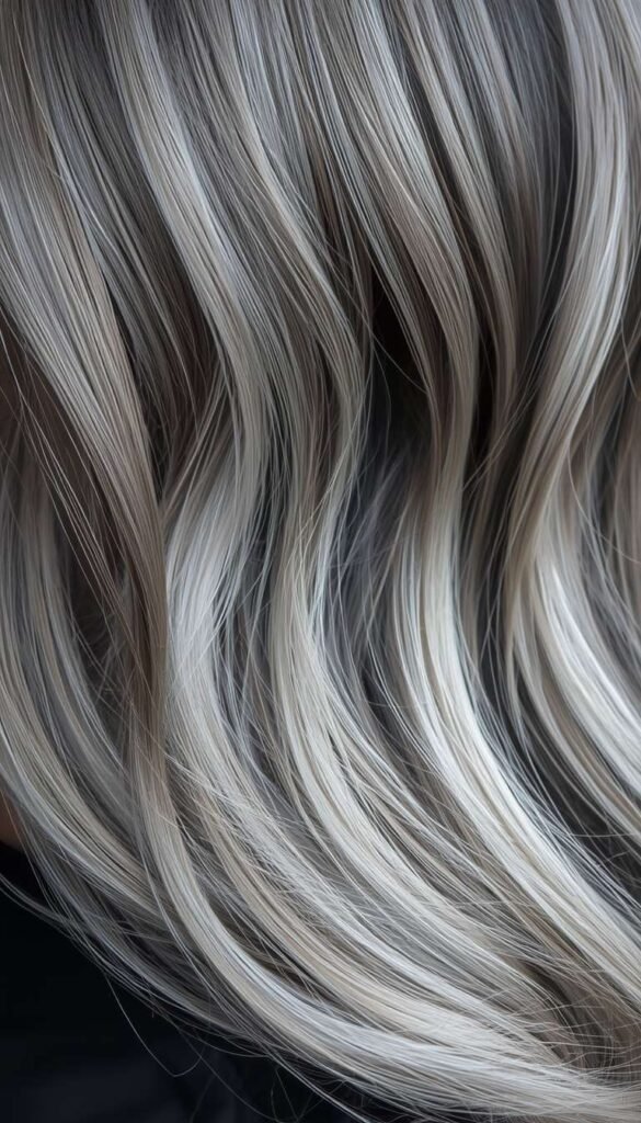 Gray Blending Hair Color Techniques