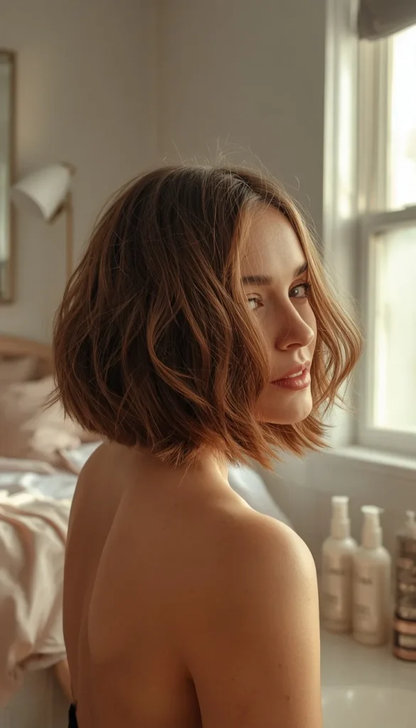 How to Maintain Your Choppy Bob Between Salon Visits