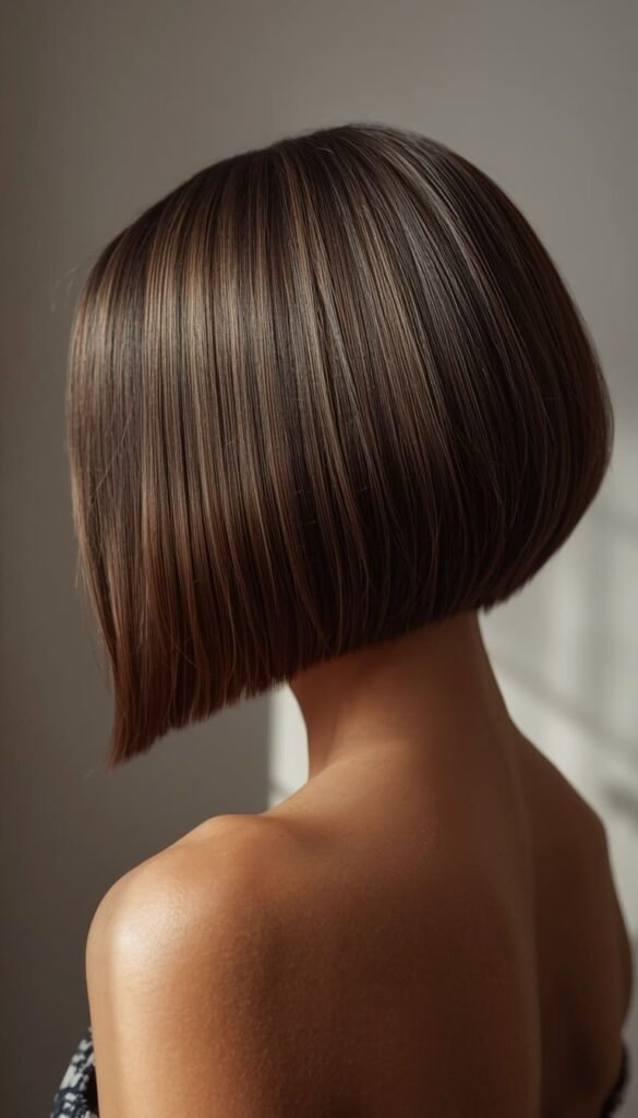 Inverted A-Line Bob — Back Stacking That Creates Serious Density