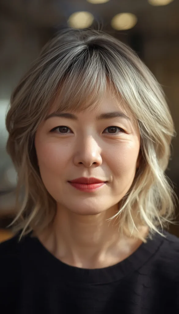  Korean Inspired Soft Shag for a Youthful Look