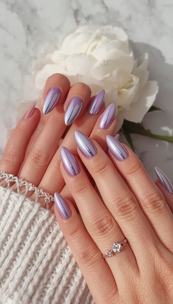Lavender Chrome — When Minimalism Gets Expensive Looking