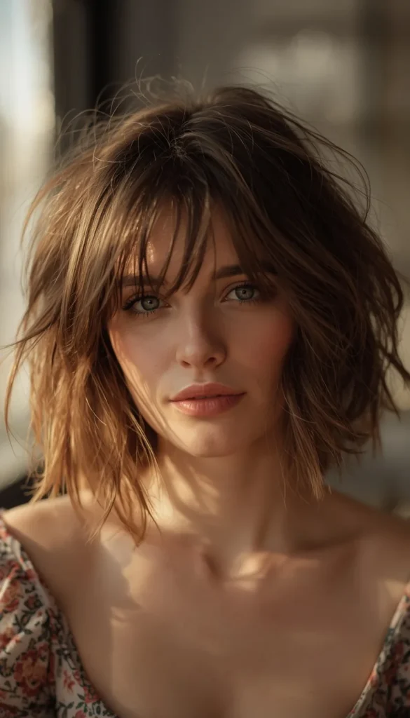 Messy Choppy Bob for Fine Hair Effortless and Intentional