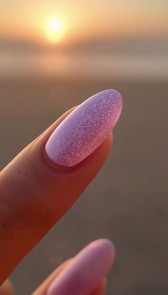 Purple Glitter Aura