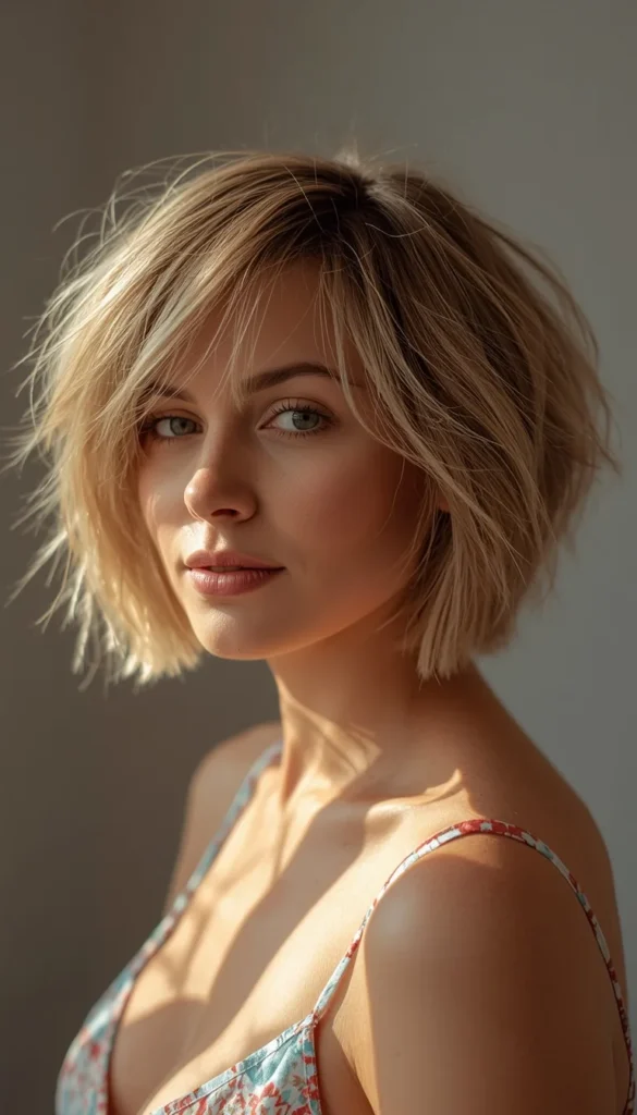 Short Choppy Bob for Fine Hair Maximum Impact Minimum Weight