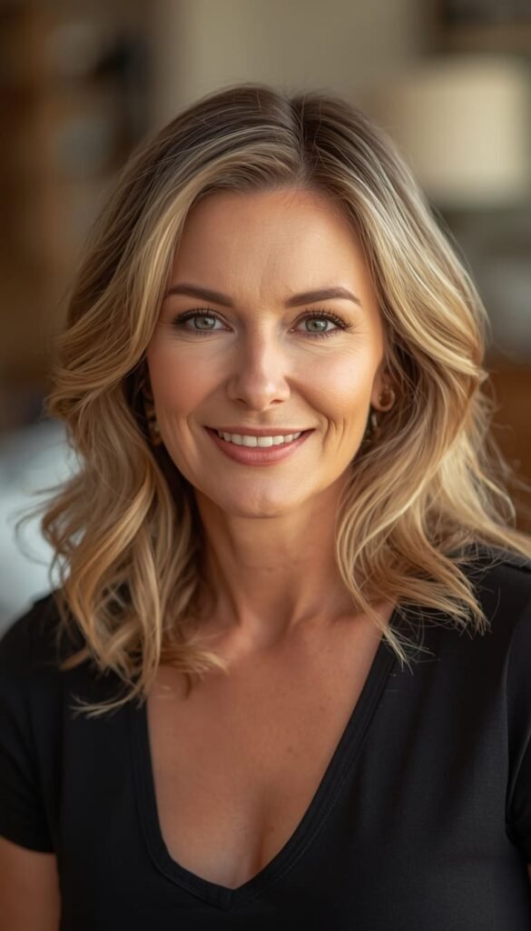  Shoulder Length Haircut for Women Over 50 — The Most Versatile Cut You Will Ever Get