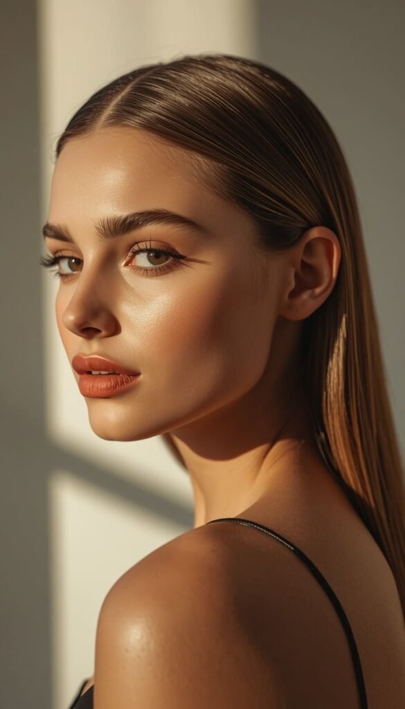 Sleek Clavicut — Collarbone Length Elegance That Works Harder Than It Looks