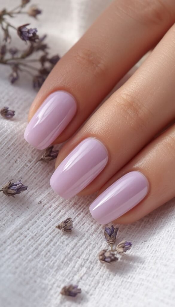 Soft Lilac Nails — The No Fail Spring Starter