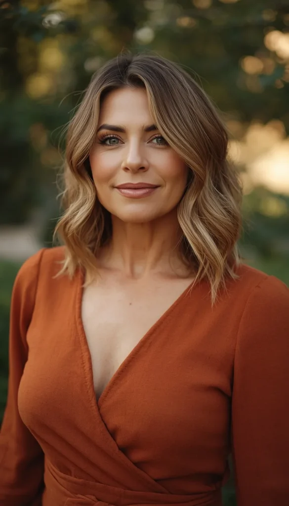 Textured Lob With Loose Waves The Cool Mom Statement