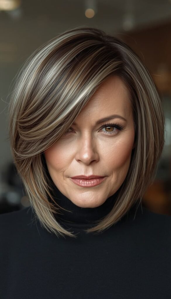 The Asymmetric Layered Bob for a Modern Edge