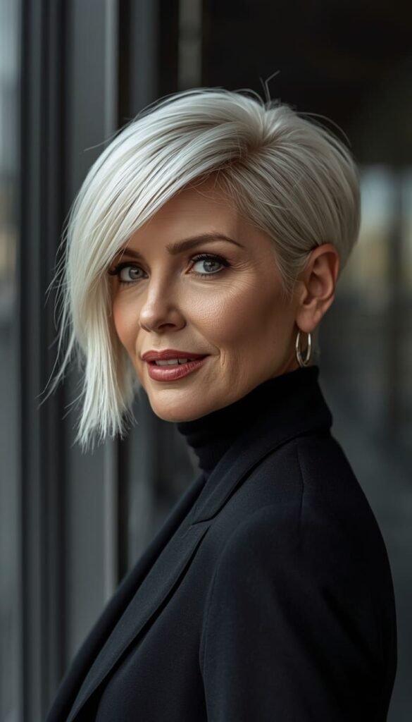 The Choppy Asymmetrical Bob
