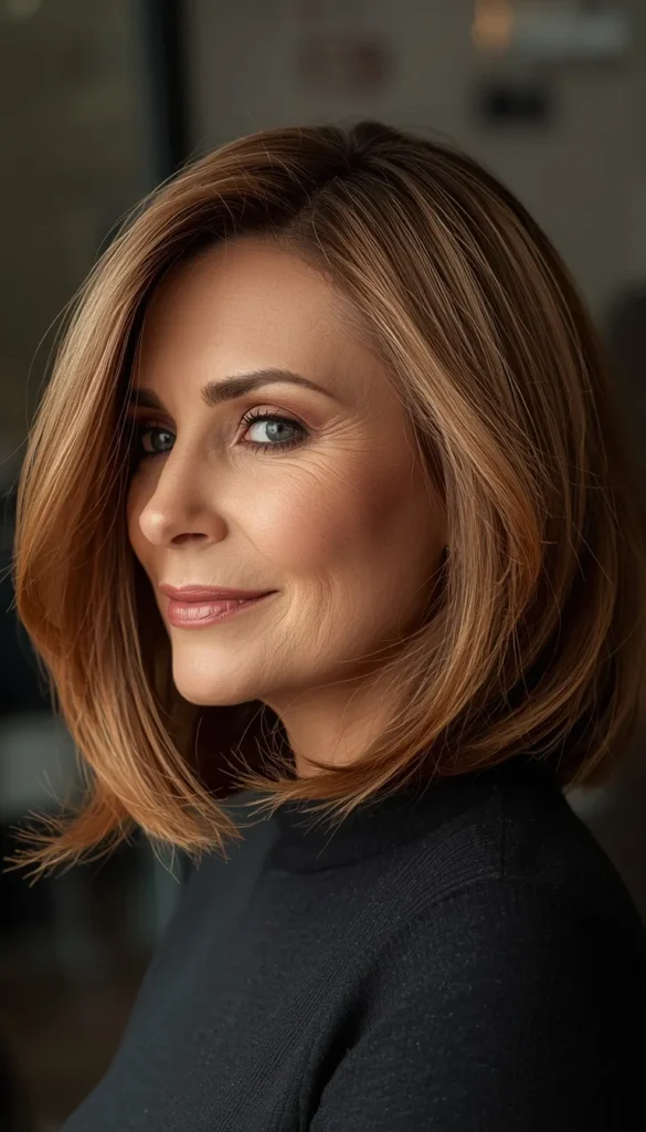 The Classic Chin Length Layered Bob