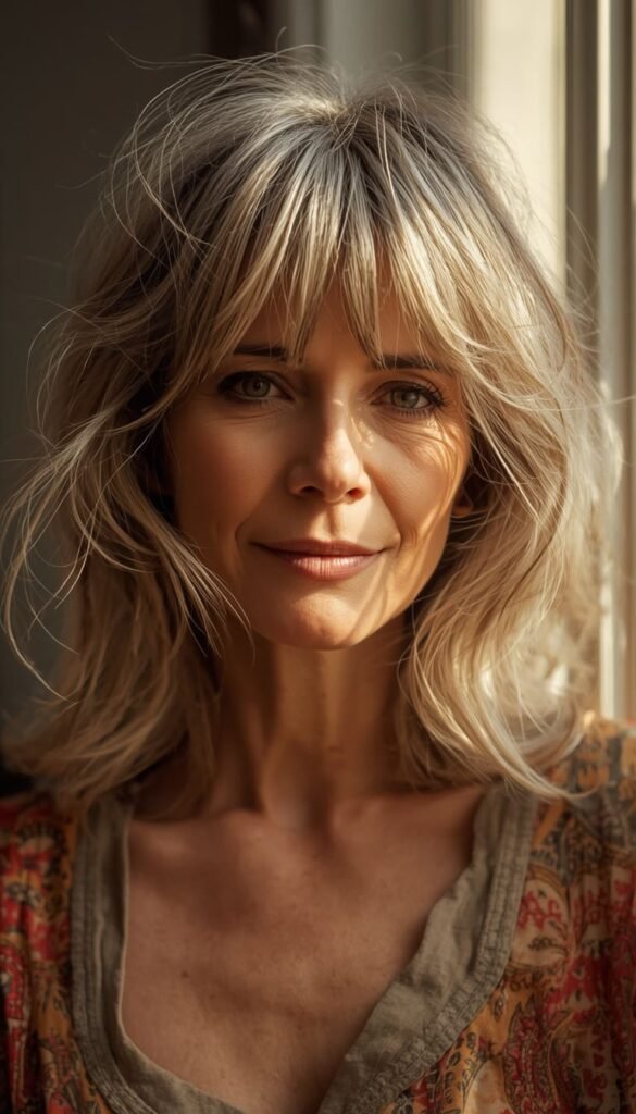 The Effortless Shag with Wispy Fringe