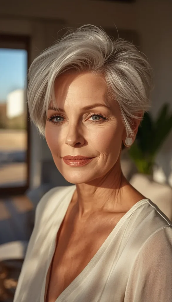 The Feathered Pixie Soft, Wispy, and Incredibly Flattering After 50