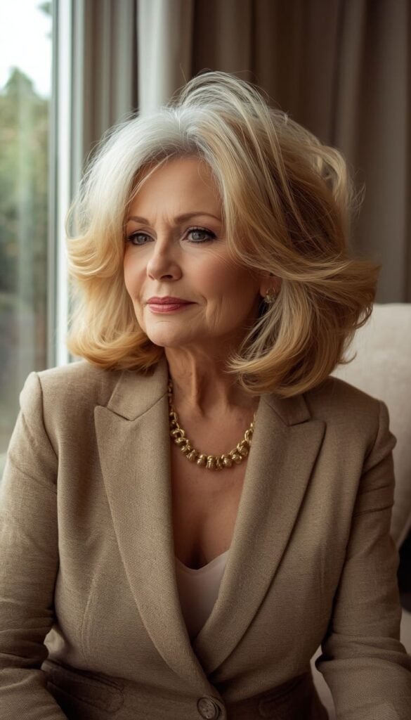 The Fluffy Layered Bob