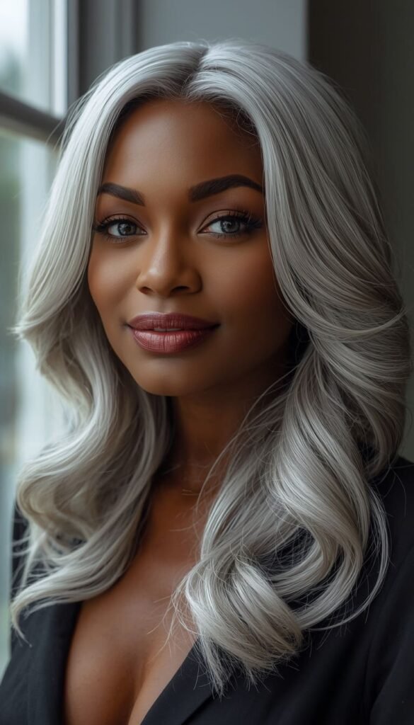 The Full Gray Embrace for a Natural Silver Finish