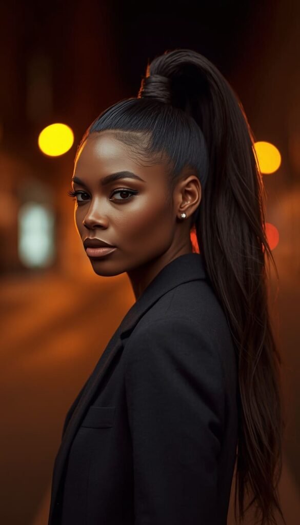 The High Drama Ponytail
