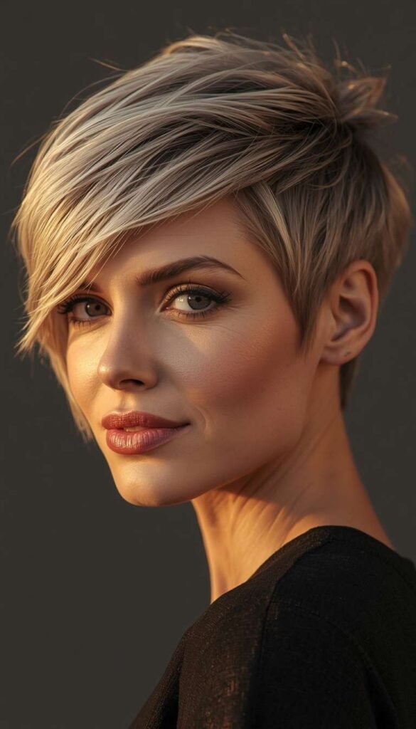 The Long Textured Pixie